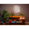 Carteles de Neón Led - Luces de neón "Good vibes and good coffee"